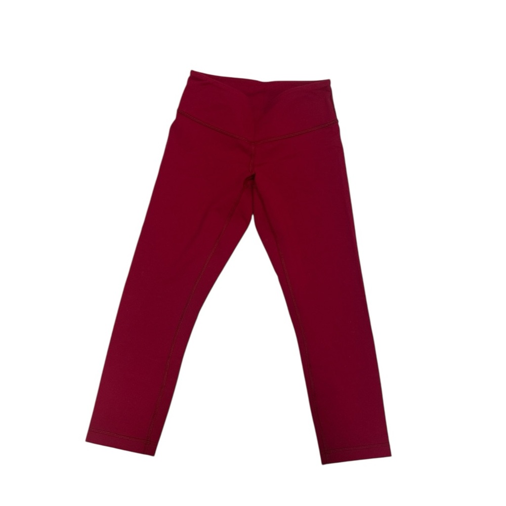 Lululemon Red Leggings
